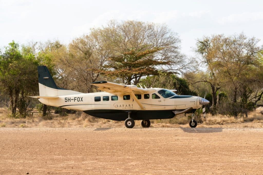 Avioneta en Tanzania
