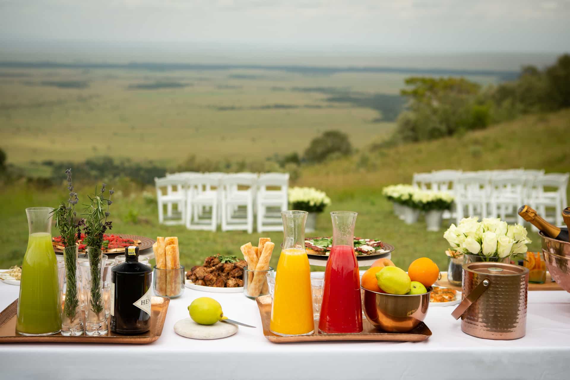 Bodas íntimas en África